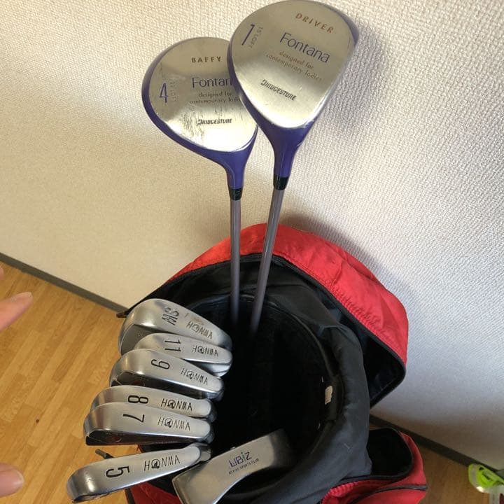 ゴルフレディースセット　右利き　初心者用