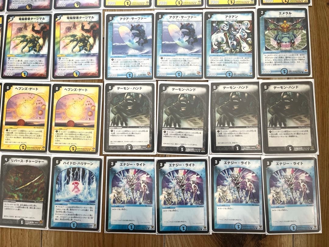 デュエルマスターズ クラシック対応 ドロマー天門デッキ 旧枠統一 スリーブ付き