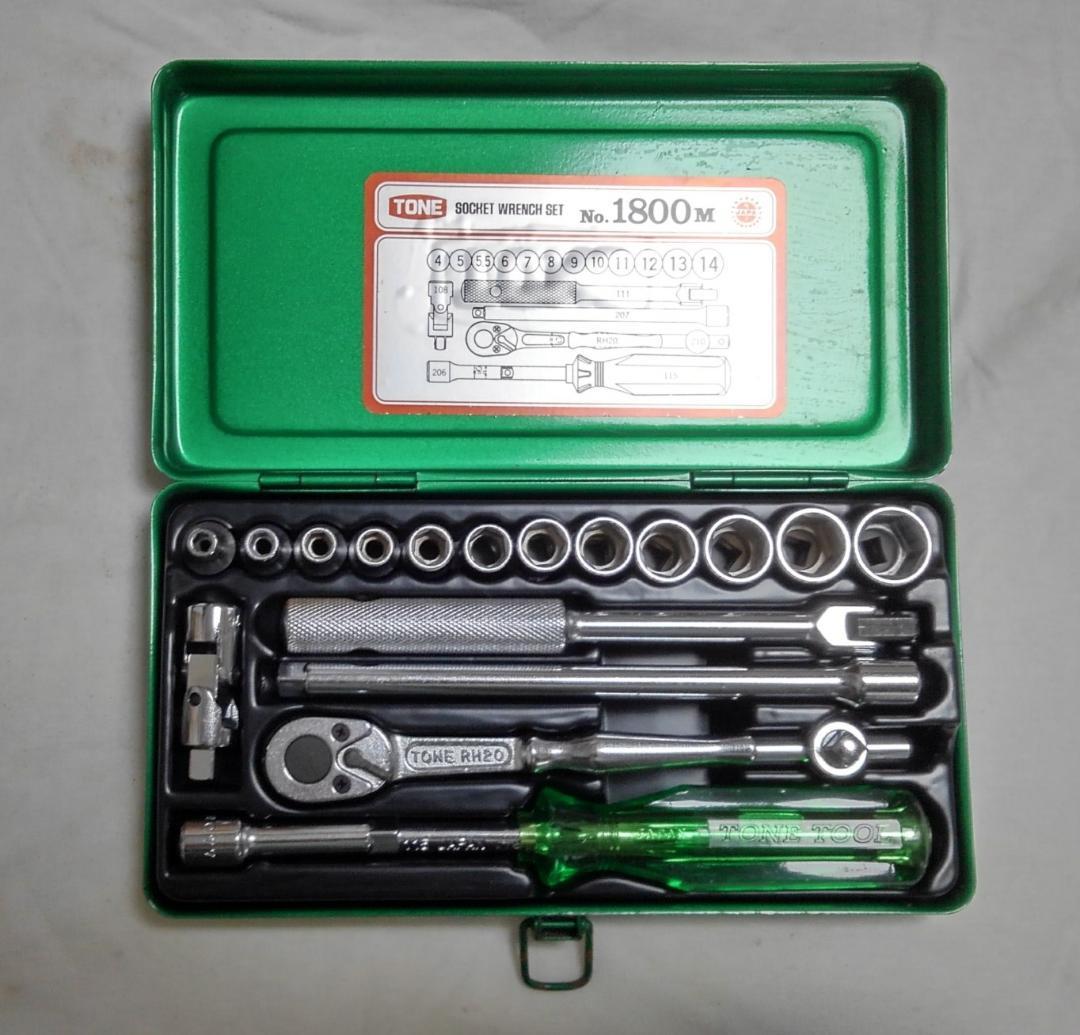 TONE ソケットレンチセット No.1800M