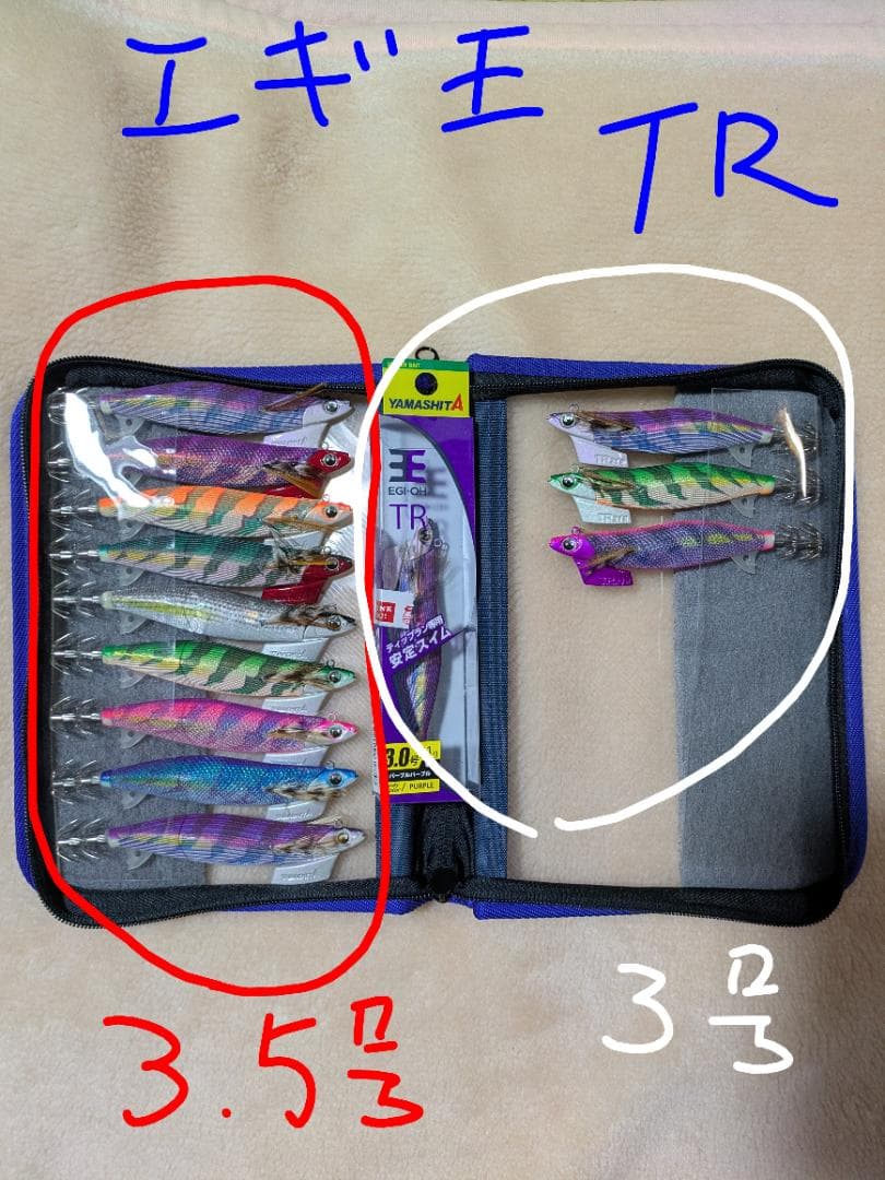 M*a様 ティップランナー＆エギ王TR＆ケース付き