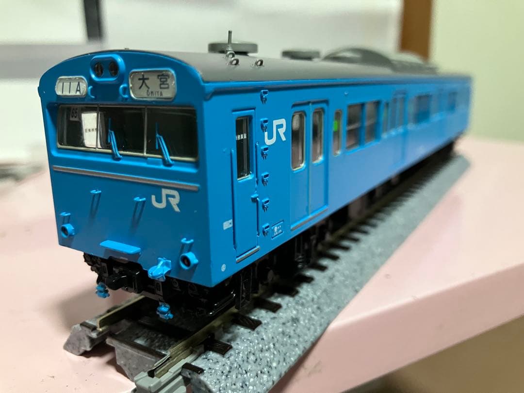 天賞堂　103系　高運転台ATC スカイブルー