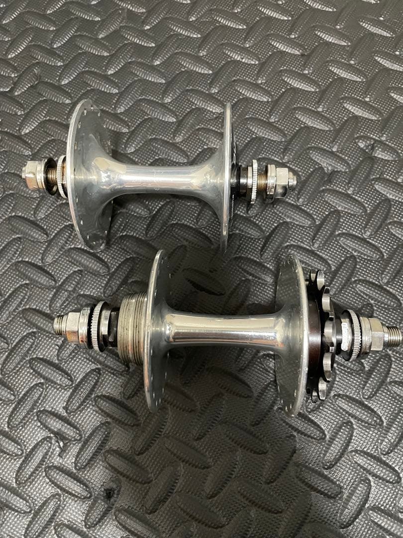 NJS 競輪 DURA-ACE HB-7600 120mm 前後