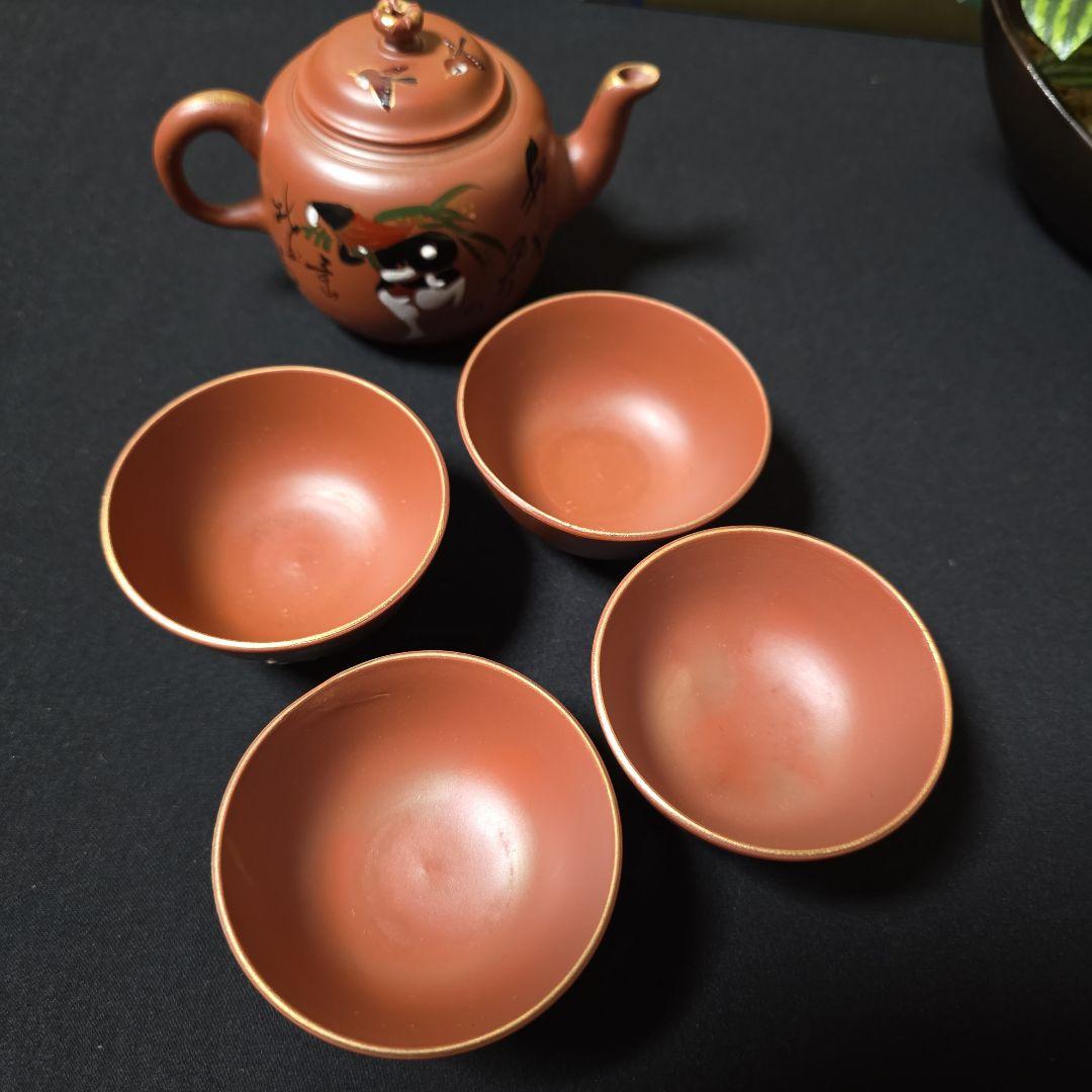 備前焼　希少　木仙　煎茶器　5点