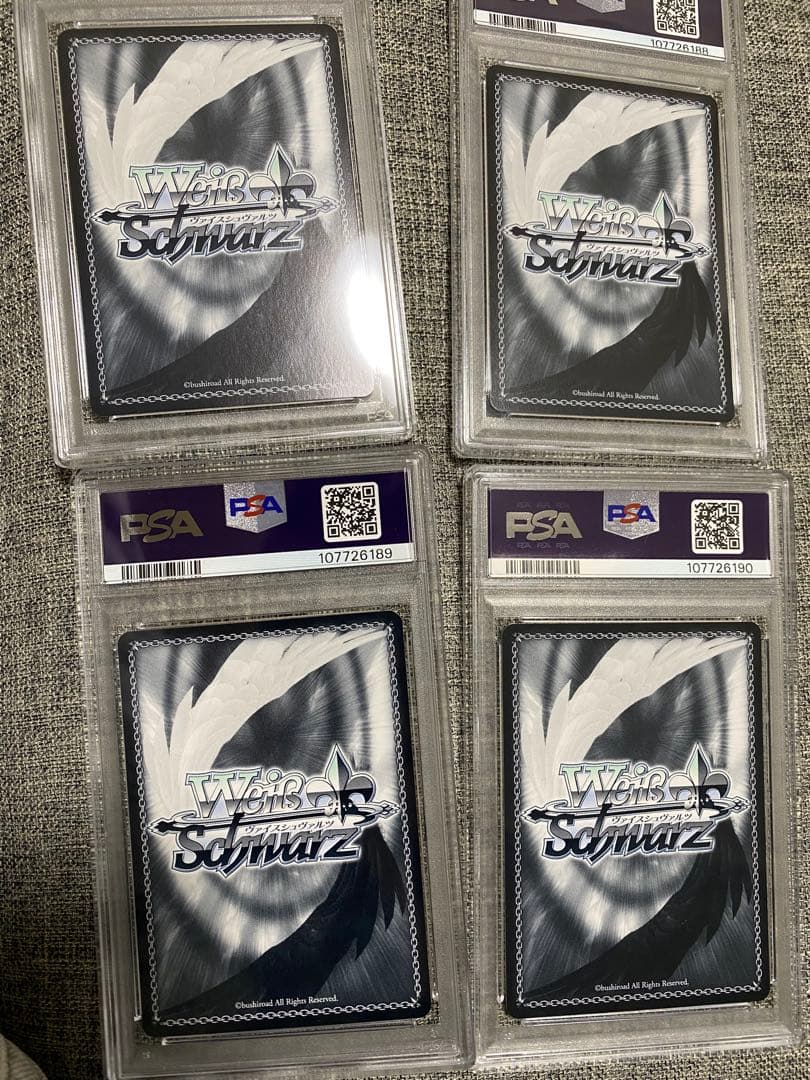 ね*こ様 ヴァイス　ブルアカ　PSA10 アズサ　水着シロコ　水着イオリ　モモイ