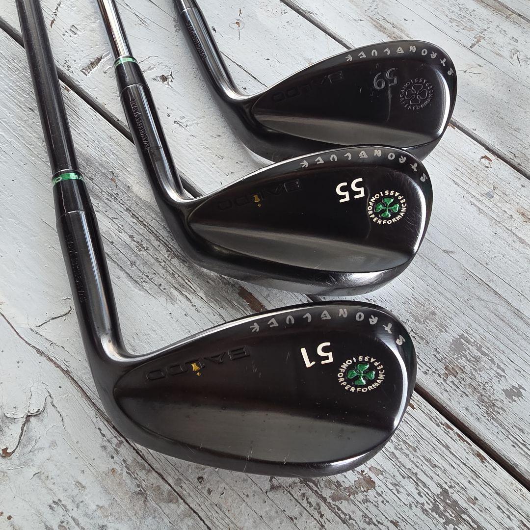BALDO ウェッジ セット 51, 55, 59度