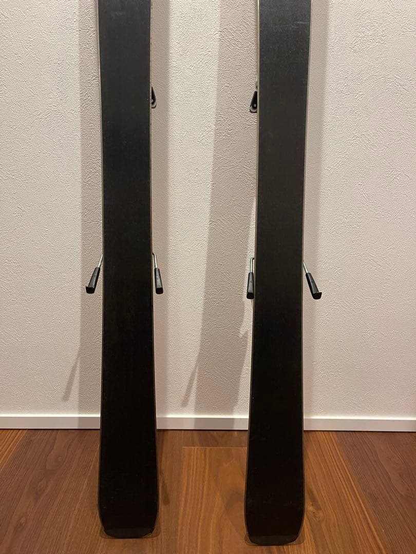 キッズ　スキー板118㎝　ビンディング　スキー靴　ストック　子供用　セット