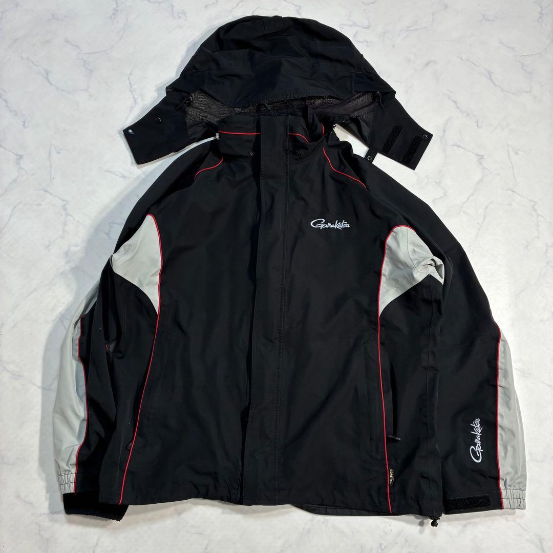 がまかつ ゴアテックス レインスーツ GM-3289 黒 上3L 下LL セット