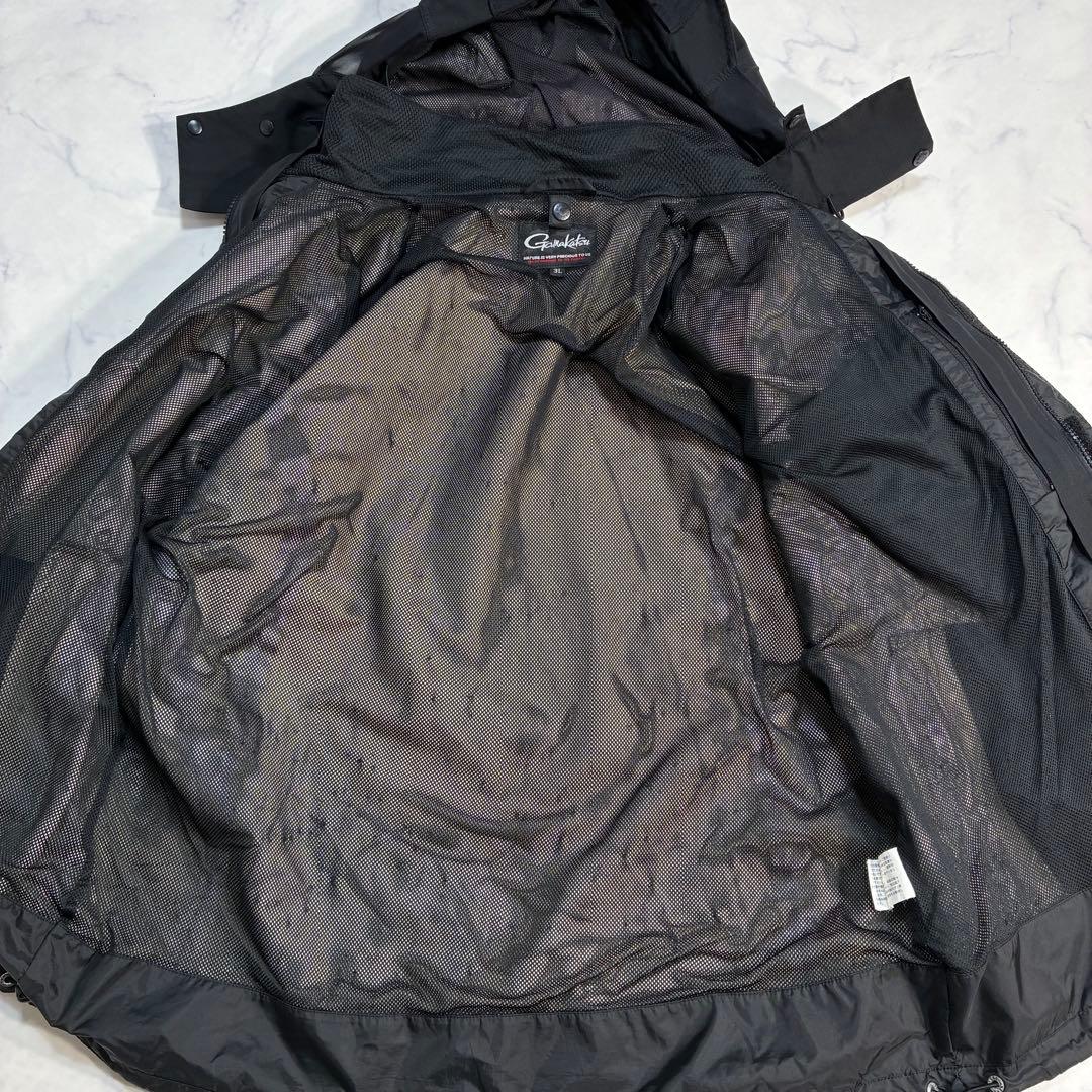 がまかつ ゴアテックス レインスーツ GM-3289 黒 上3L 下LL セット