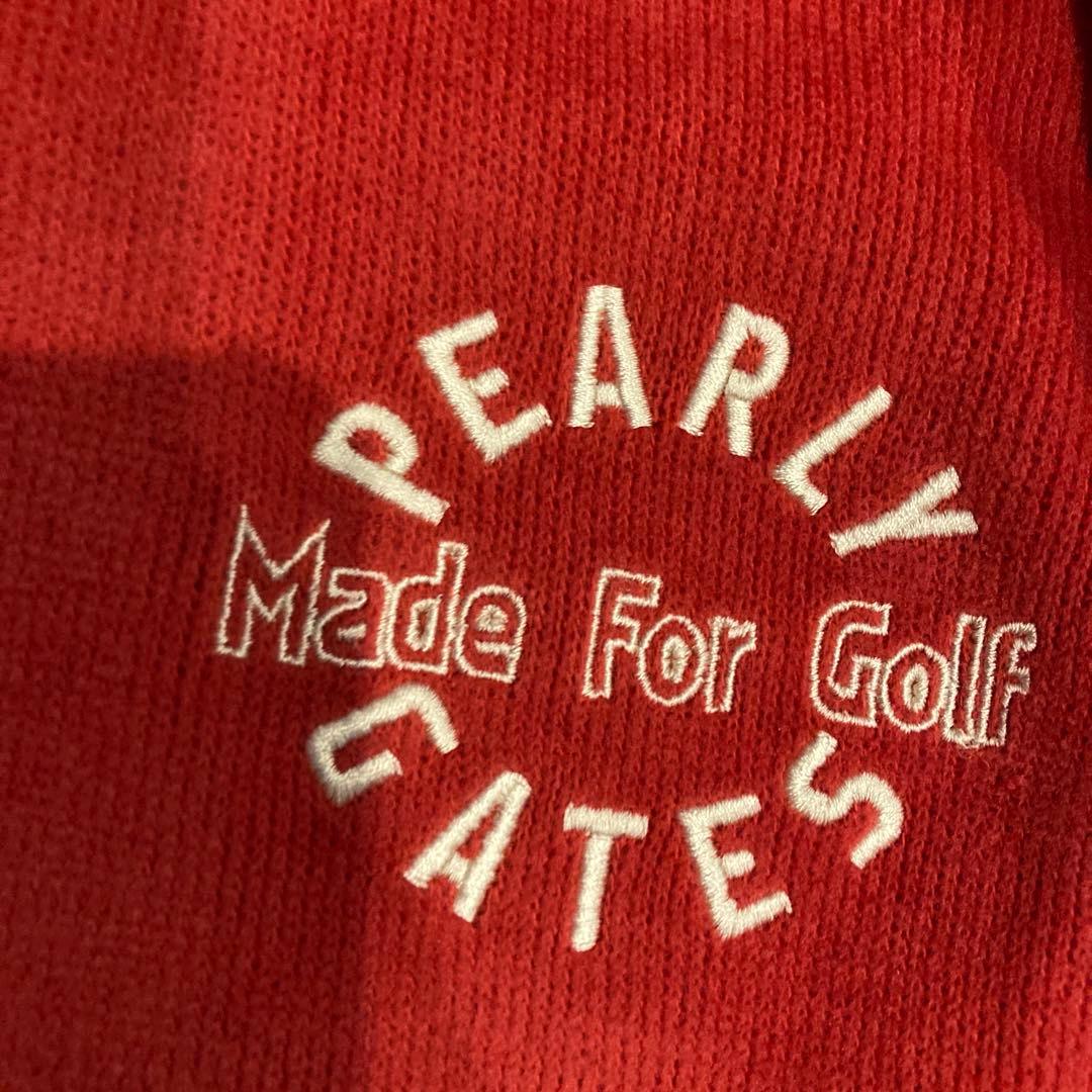 ▫︎美品✨パーリーゲイツ 1 ビッグロゴ　ハーフジッププルオーバー　防風