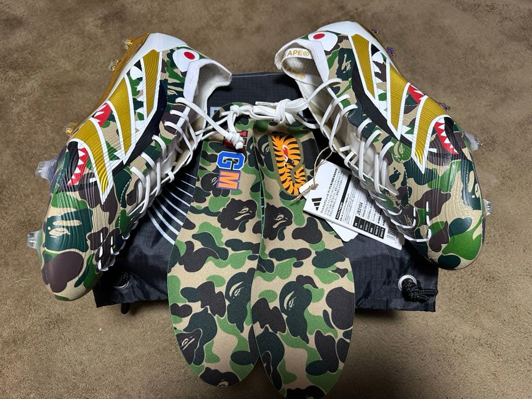 アディダスプレデターエリートFT FG BAPE27.5cm本日まで限定価格❗️❗️