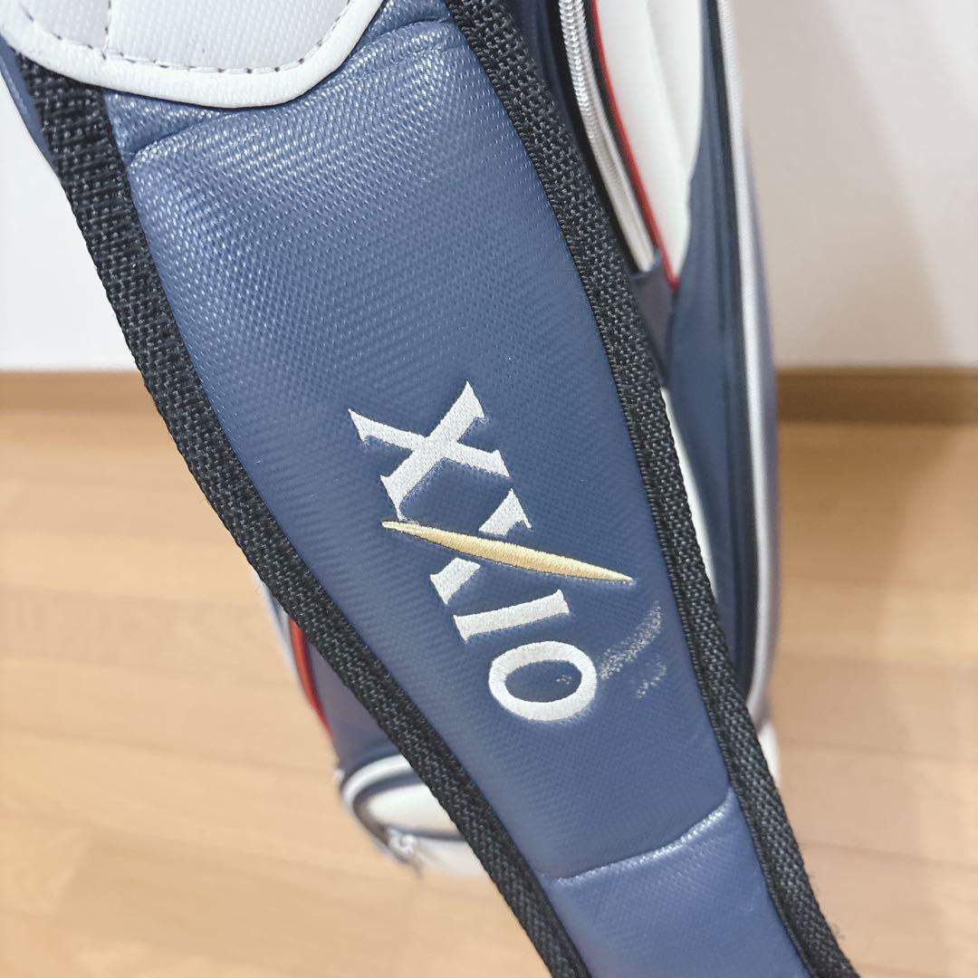 K434 XXIO ホワイトネイビー キャディバッグ