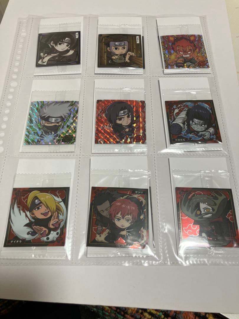 NARUTO ナルト ウエハースシール 未開封 第1弾 36枚 コンプリート
