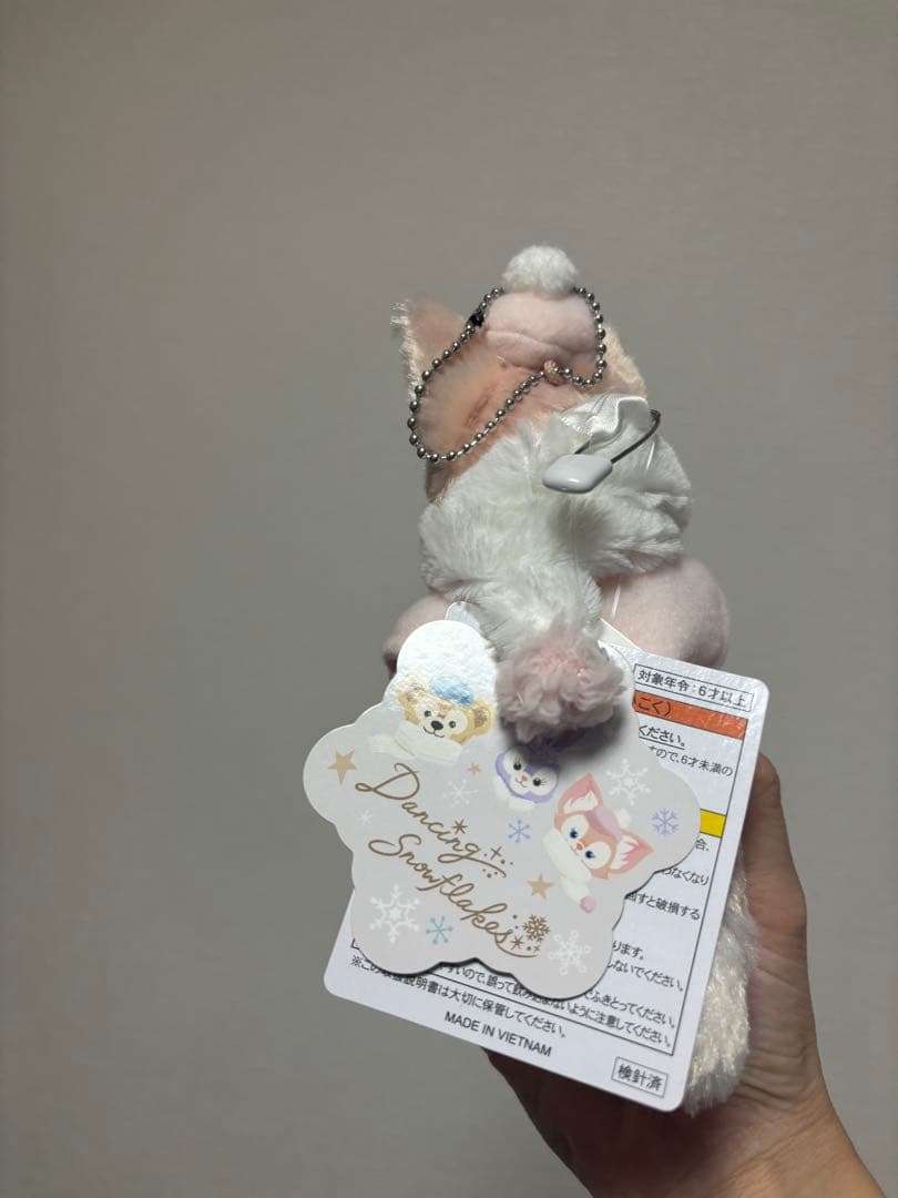 ダンシングスノーフレークス　ディズニー　ステラルー　リーナベル　ぬいぐるみバッジ