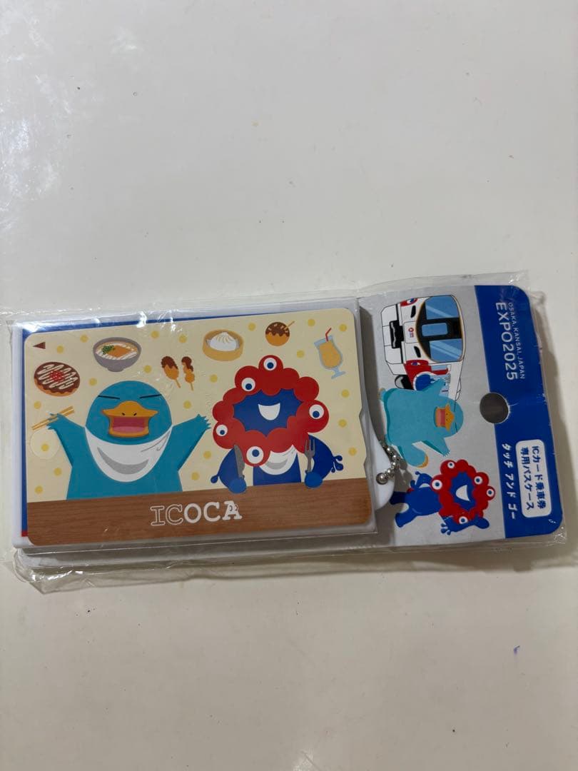 【万博】ICOCA記念品　タッチアンドゴー