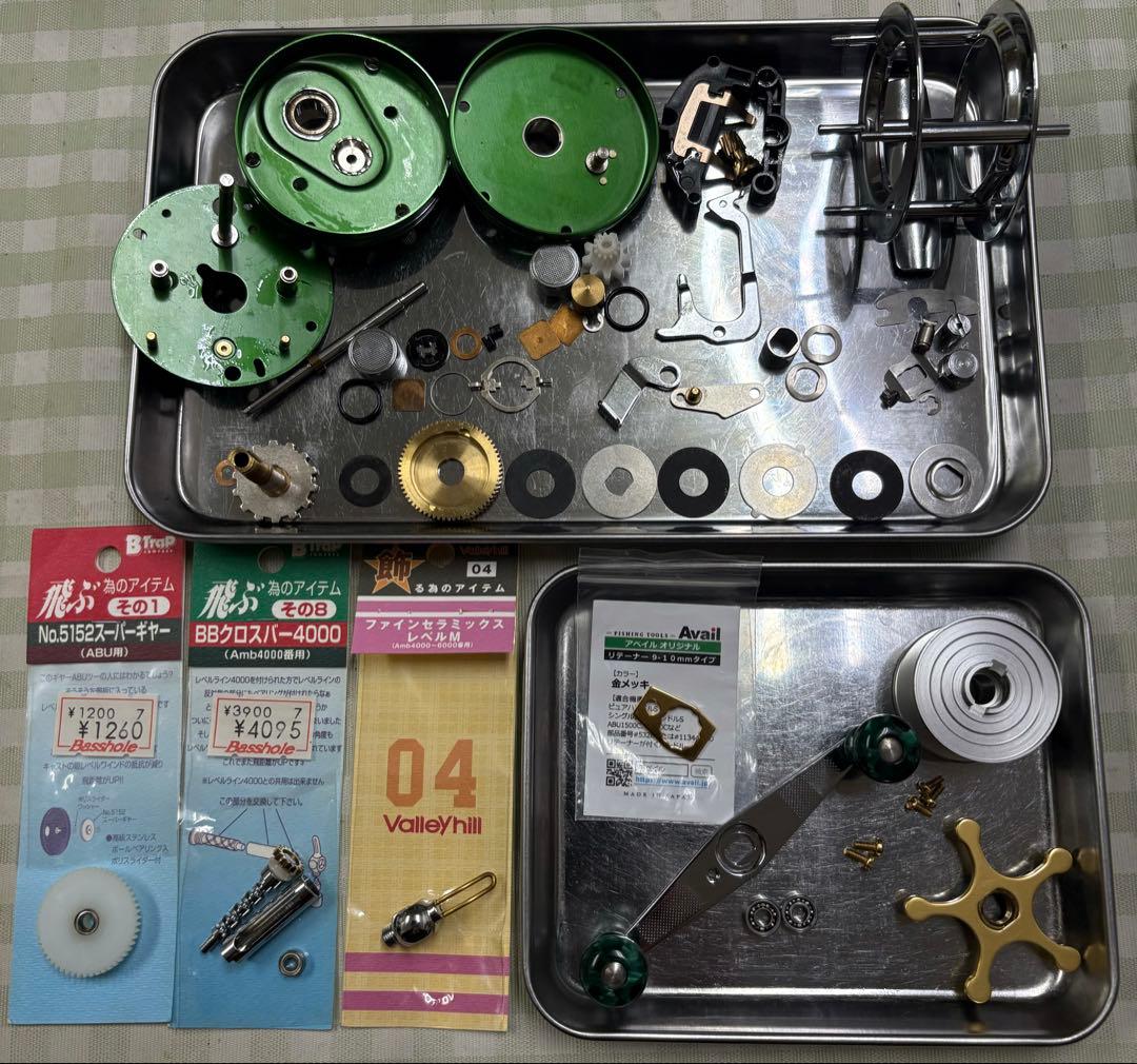 アブガルシア アンバサダー 4500CS グリーン カスタム AbuGarcia