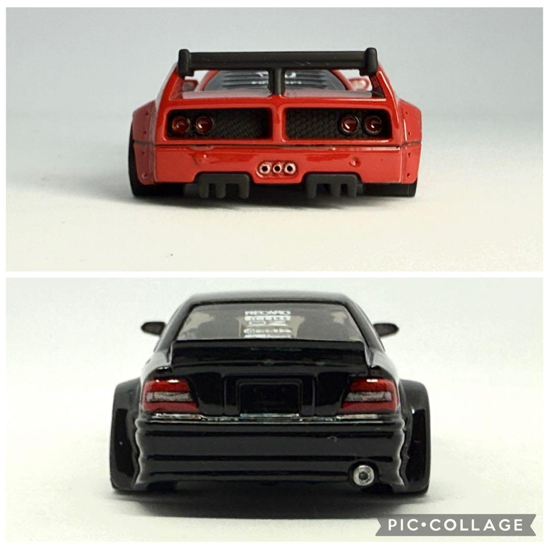 イハイズム　ホットウィールフェラーリF40 、チェイサーカスタム