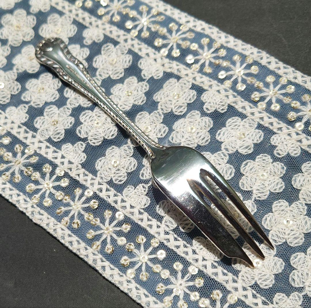 Chinacraft of London ケーキフォーク　6本　銀　ビンテージ
