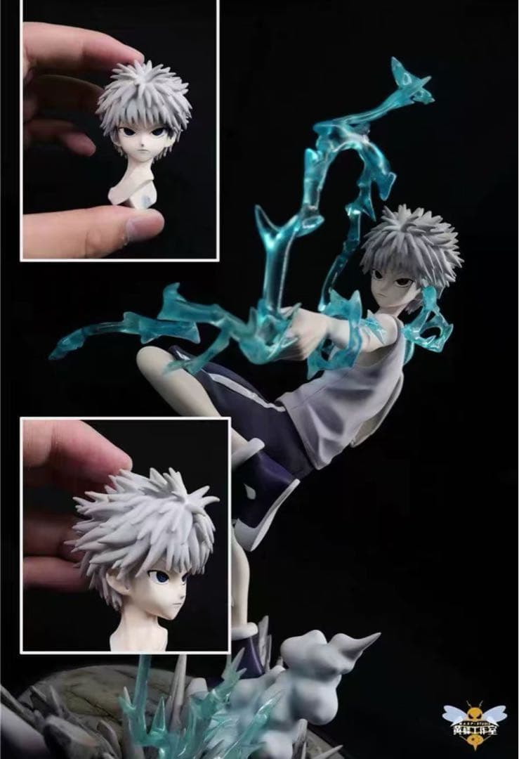 hunter×hunterキルア＝ゾルディック ガレージキット ガレキスタチュー