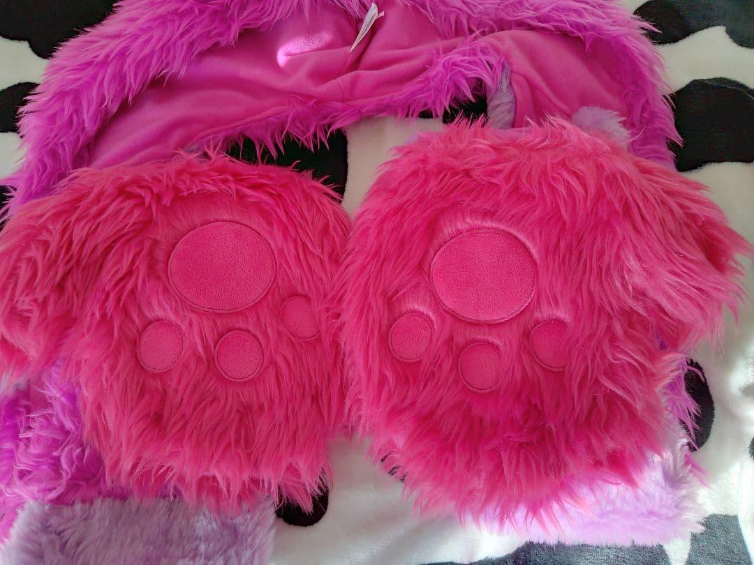 ディズニーパルパルーザチシャ猫ファンキャップマフラー