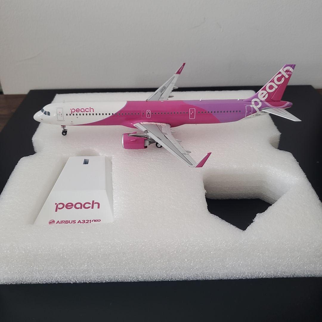 新品 peach ピーチ航空 AIRBUS A321neo 1/200