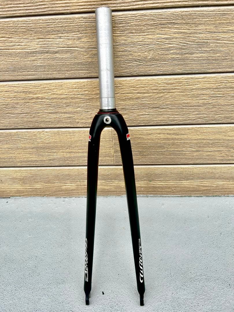 【WilierカーボンCarbonフロントフォーク】RITCHEYヘッドパーツ付