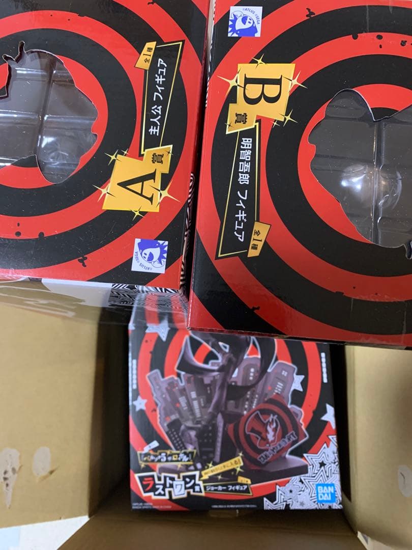一番くじ　ペルソナ　ロット　セット　コンプ　フィギュア　アクリル　ステッカー