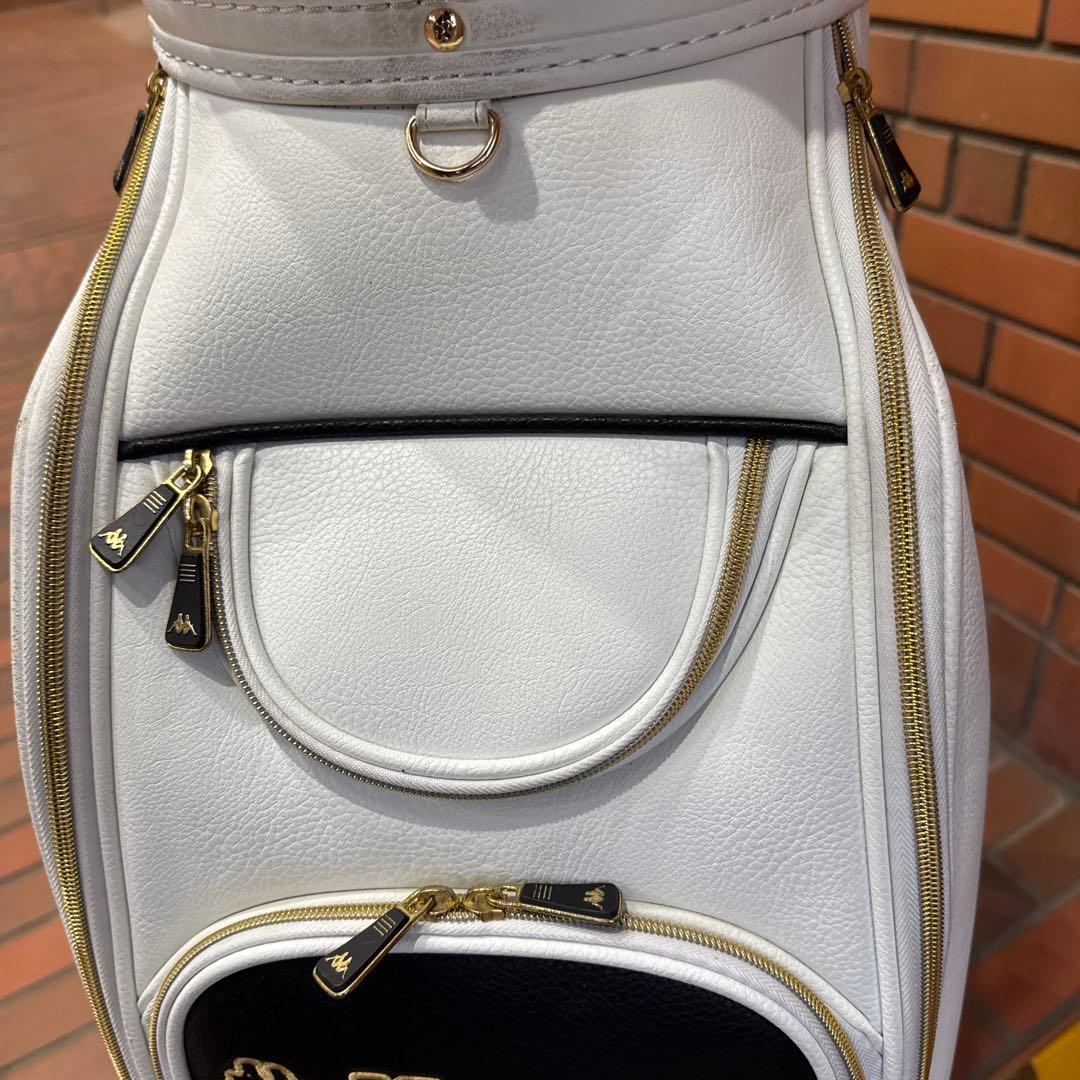 美品　2020 Kappa ゴルフ　キャディーバッグ