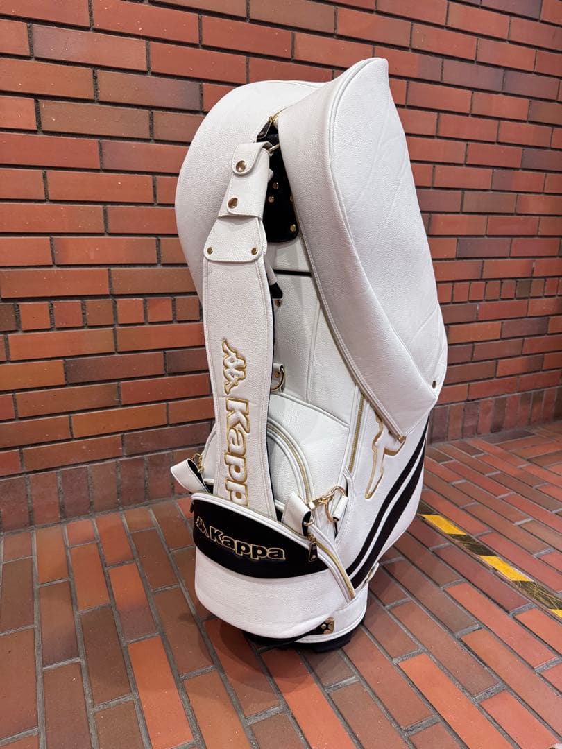 美品　2020 Kappa ゴルフ　キャディーバッグ