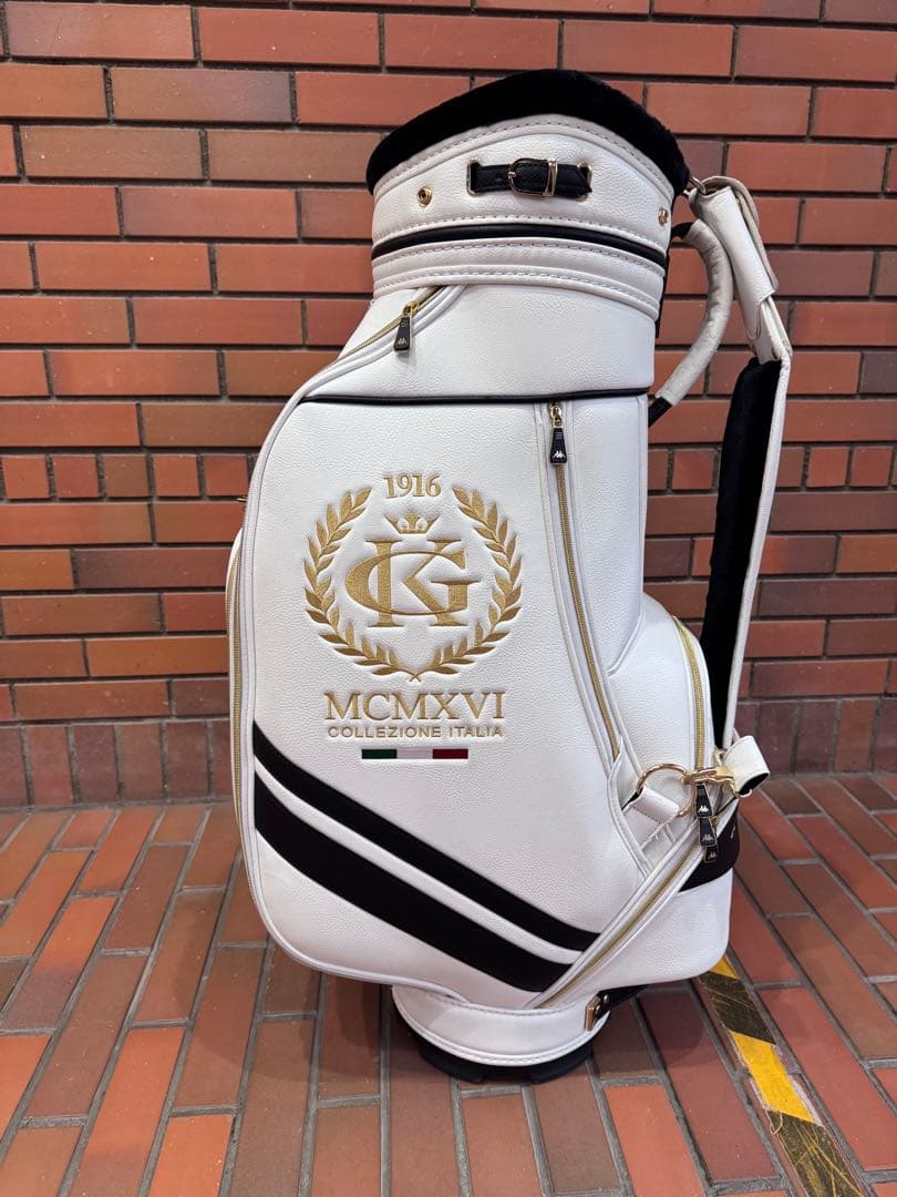 美品　2020 Kappa ゴルフ　キャディーバッグ