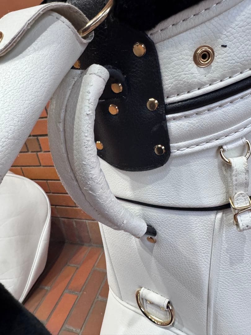 美品　2020 Kappa ゴルフ　キャディーバッグ