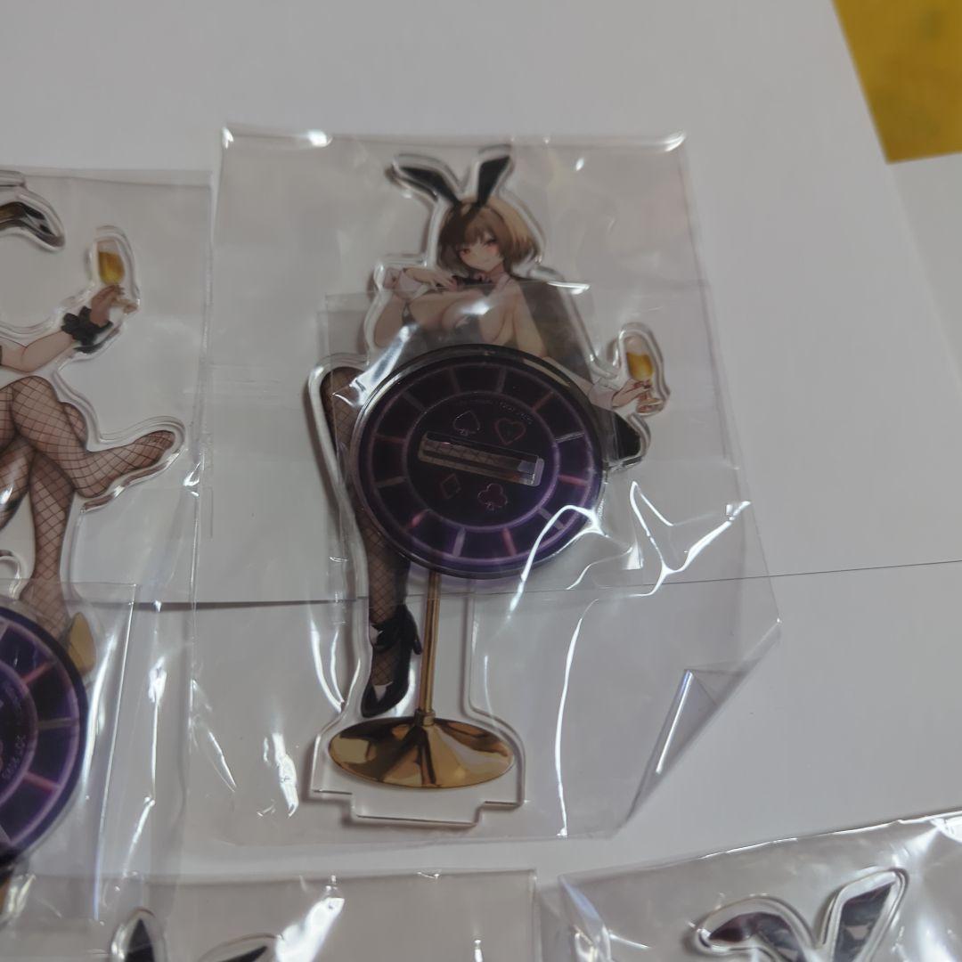 だにまる　DNMRアクリルスタンド　バニー　01〜05　5種セット