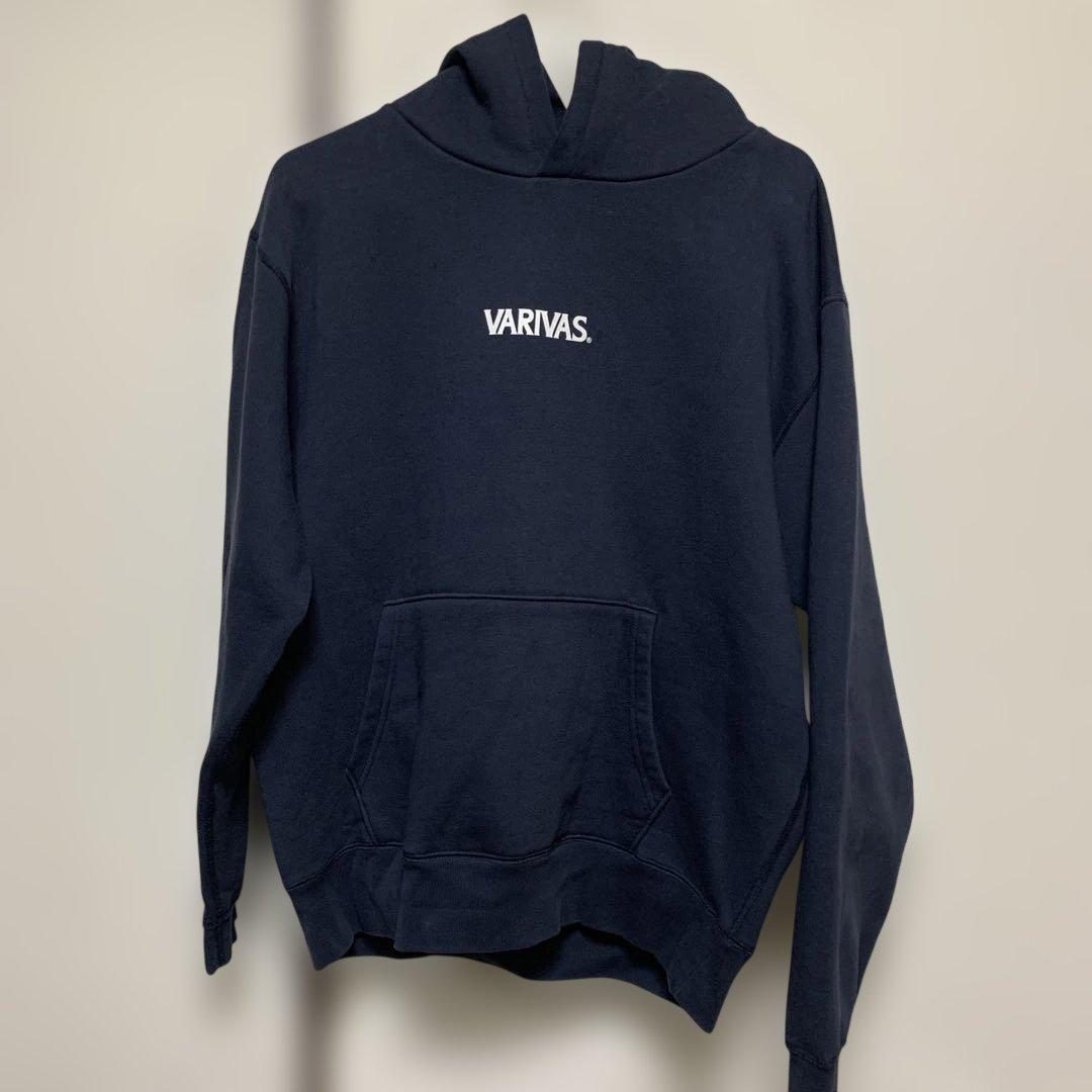 VARIVAS グラフィックパーカー ネイビー
