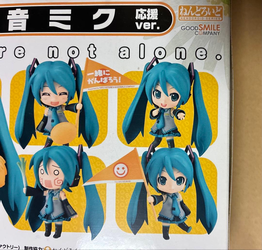 ねんどろいど 応援Ver. 初音ミク KAITO 鏡音リン 鏡音レン 未開封4点