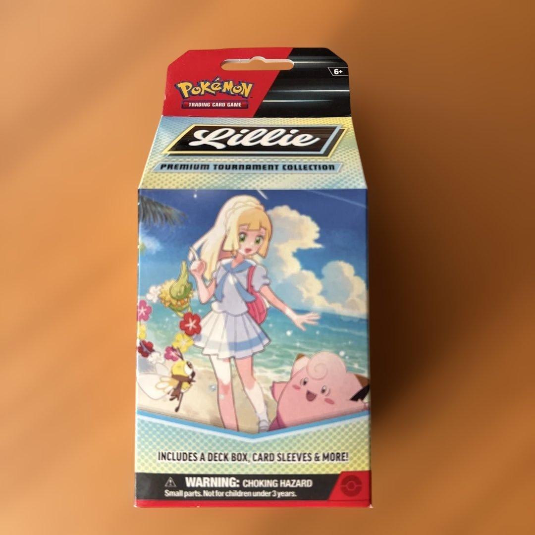 n*w様 【新品未開封】英語版 ポケカ リーリエ＆ピッピプレミアムトーナメントコ