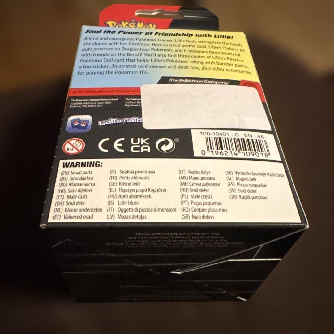 n*w様 【新品未開封】英語版 ポケカ リーリエ＆ピッピプレミアムトーナメントコ