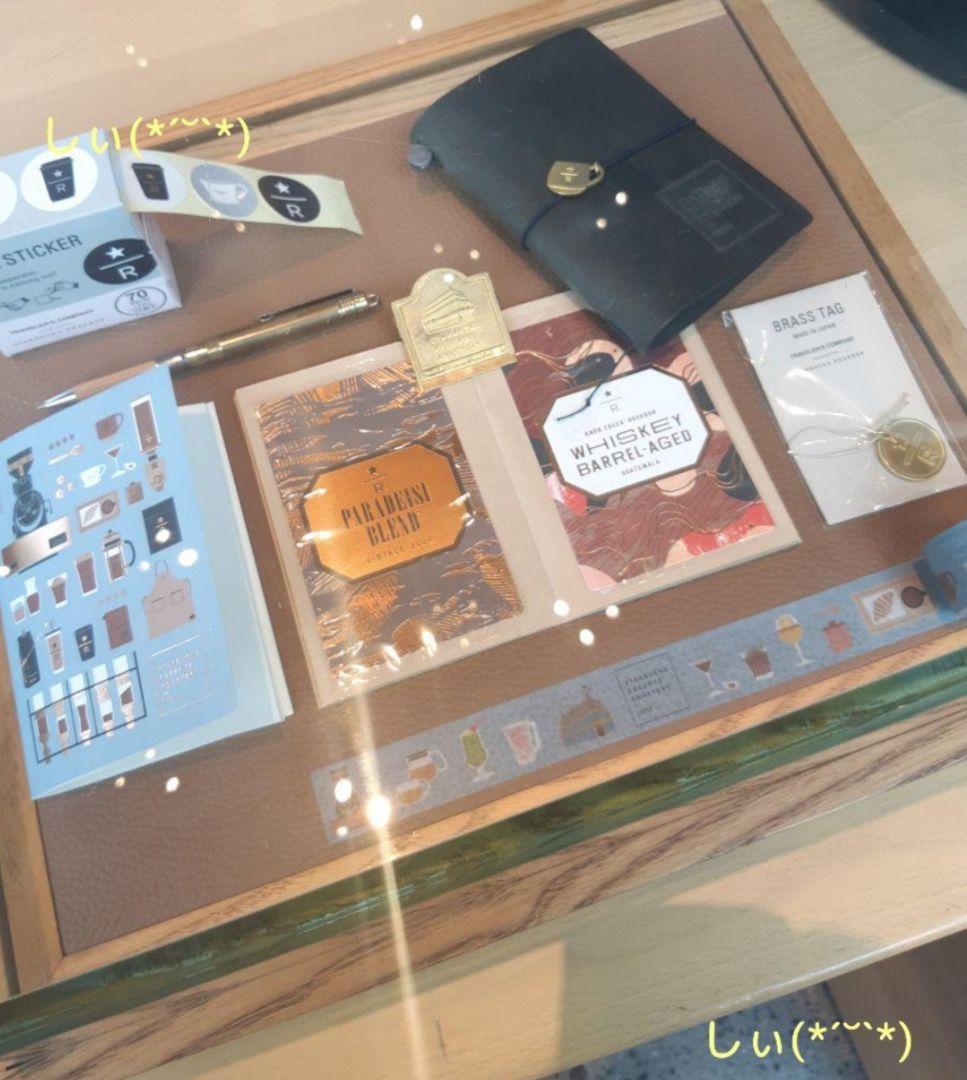 スターバックス ロースタリー トラベラーズノート キャメル ブラスタグマグ 限定