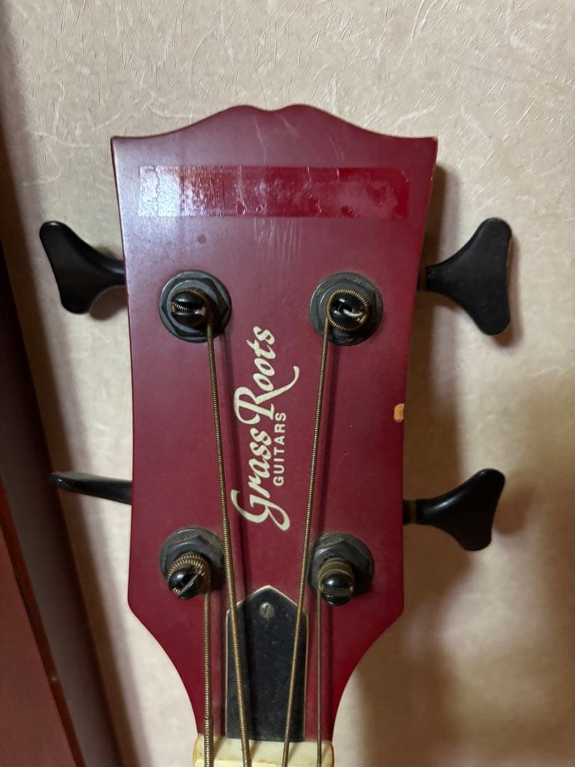 GrassRoots エレキベース レッド
