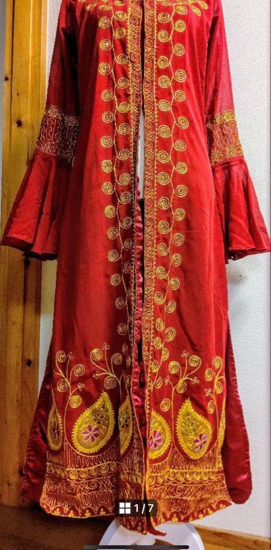 美品 ベリーダンス ガラベーヤ 豪華3点セット