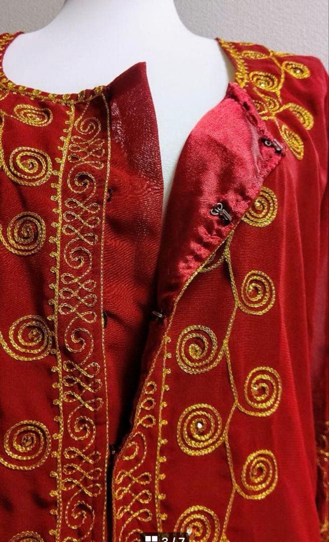 美品 ベリーダンス ガラベーヤ 豪華3点セット