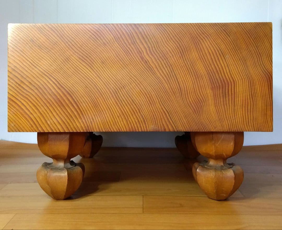 昭和レトロ　碁盤 6寸 17.3cm