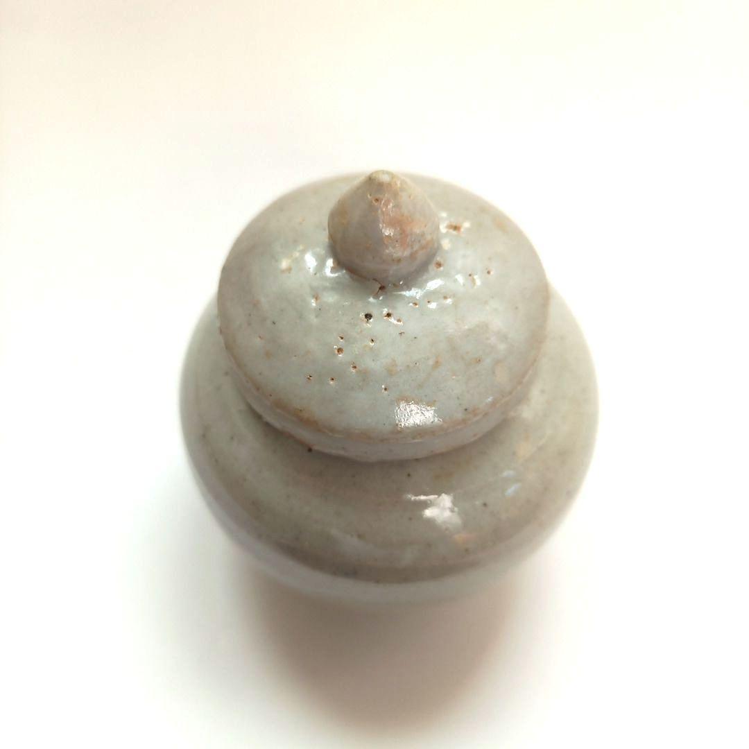 李朝　明器　小壺　古玩　骨董　古道具　アンティーク