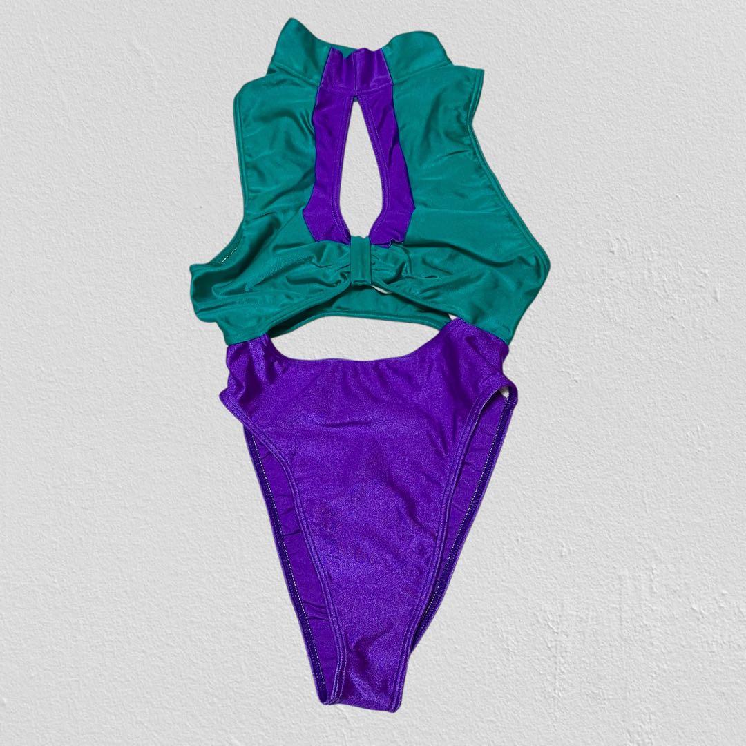 Ff.Lf Sports by Chacott♡ハイレグエアロビレオタード　M