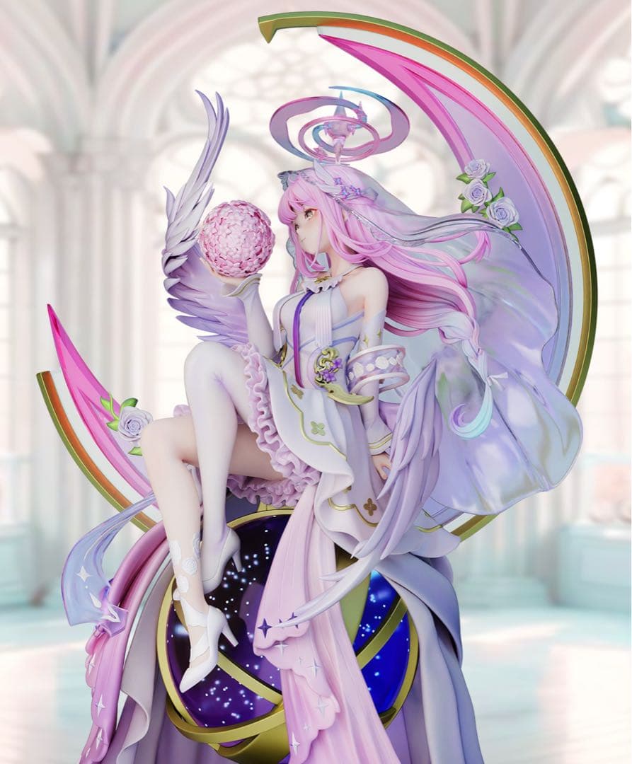 ブルーアーカイブ 聖園 ミカ 塗装済み　フィギュア　スタチュー