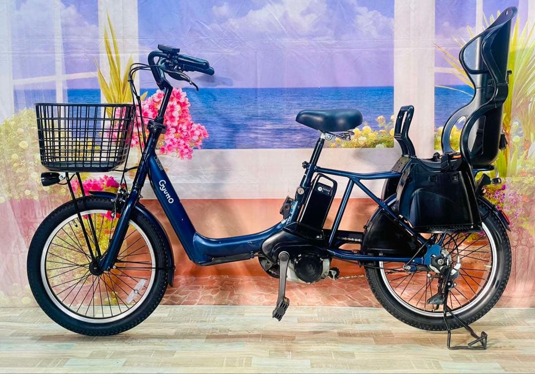 ギュットアニーズ2020年⭐️16AH！子供乗せ電動アシスト自転車Y3270