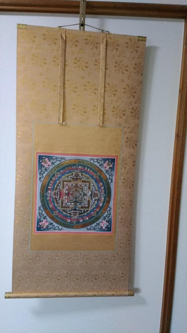 値下げ　手画き種字曼陀羅　師匠編　チベット