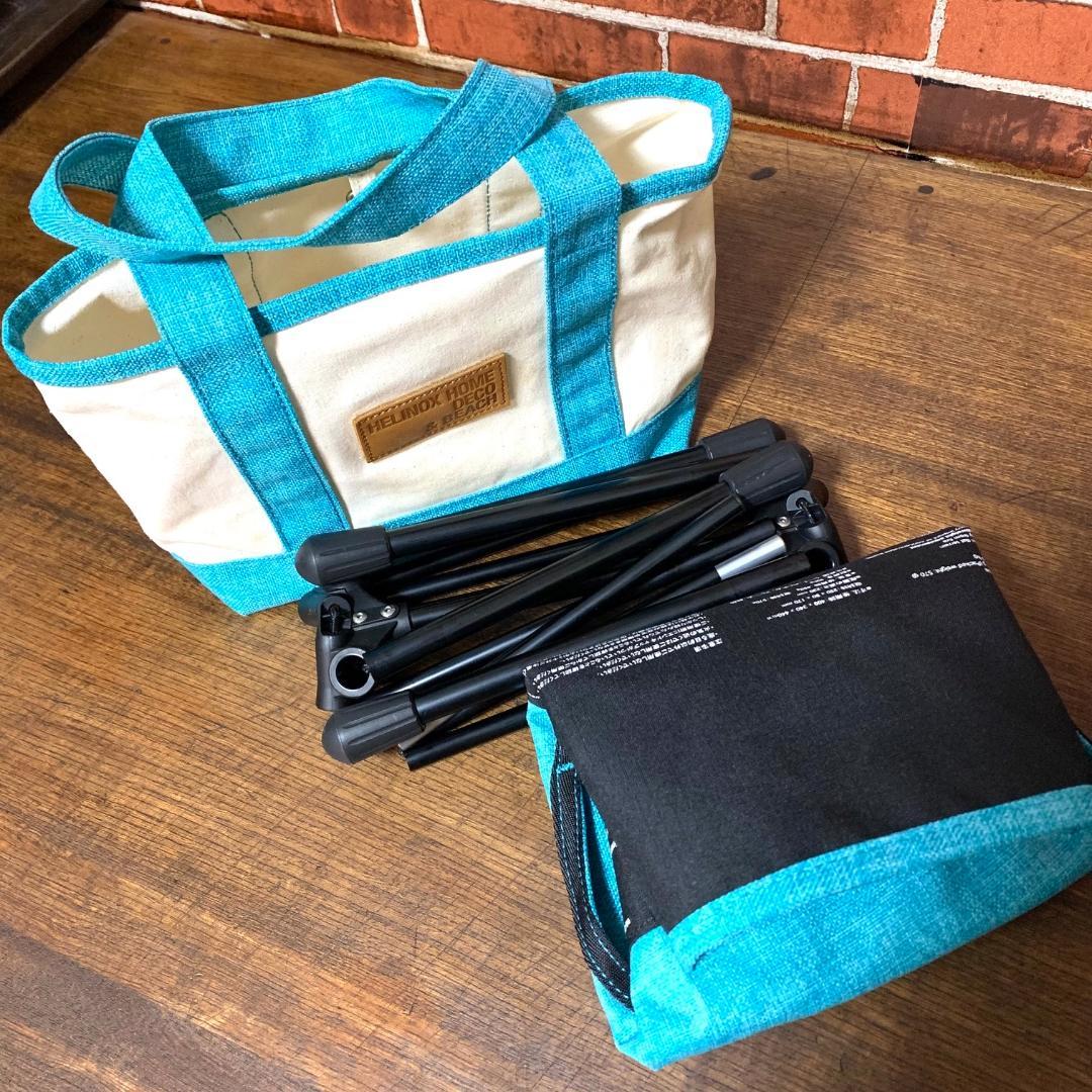 【美品】ヘリノックス　チェア　ホームデコ＆ビーチ　ミニ　キャンプ