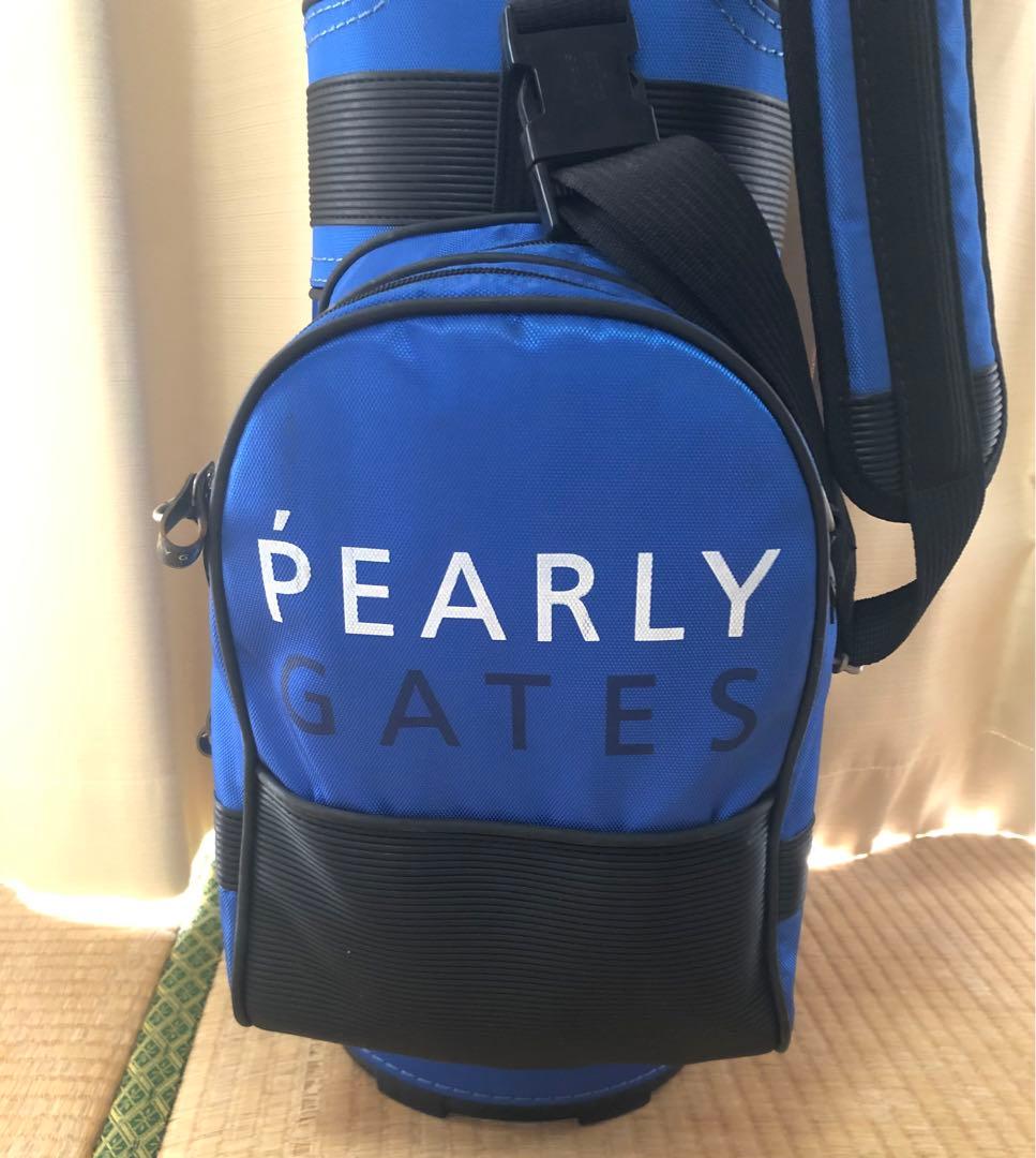 PEARLY GATES パーリーゲイツ　キャディバッグ　軽量　ブルー