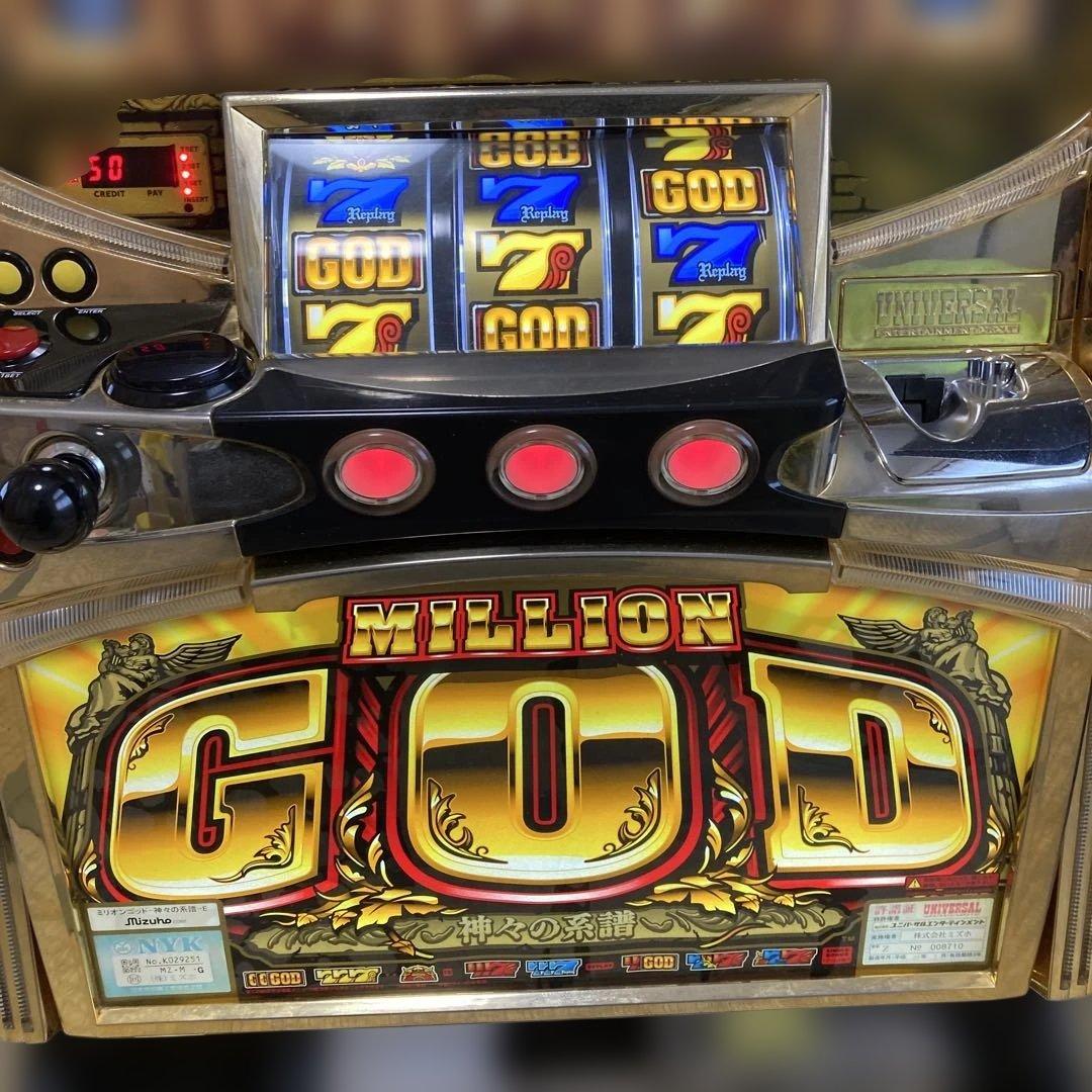 ❗️ミリオンゴッド～神々の系譜 ❗️フルセットデータカウンター、不要機付❗️