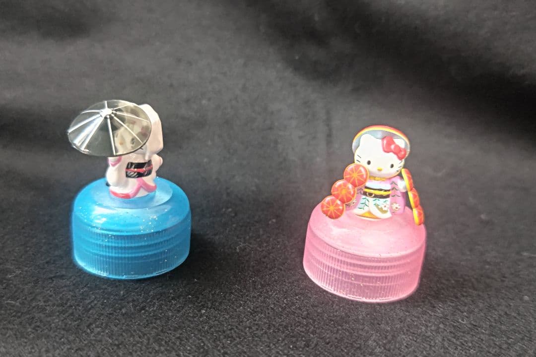 ハローキティ ペットボトルキャップ 「歌舞伎」全9種 【美品】