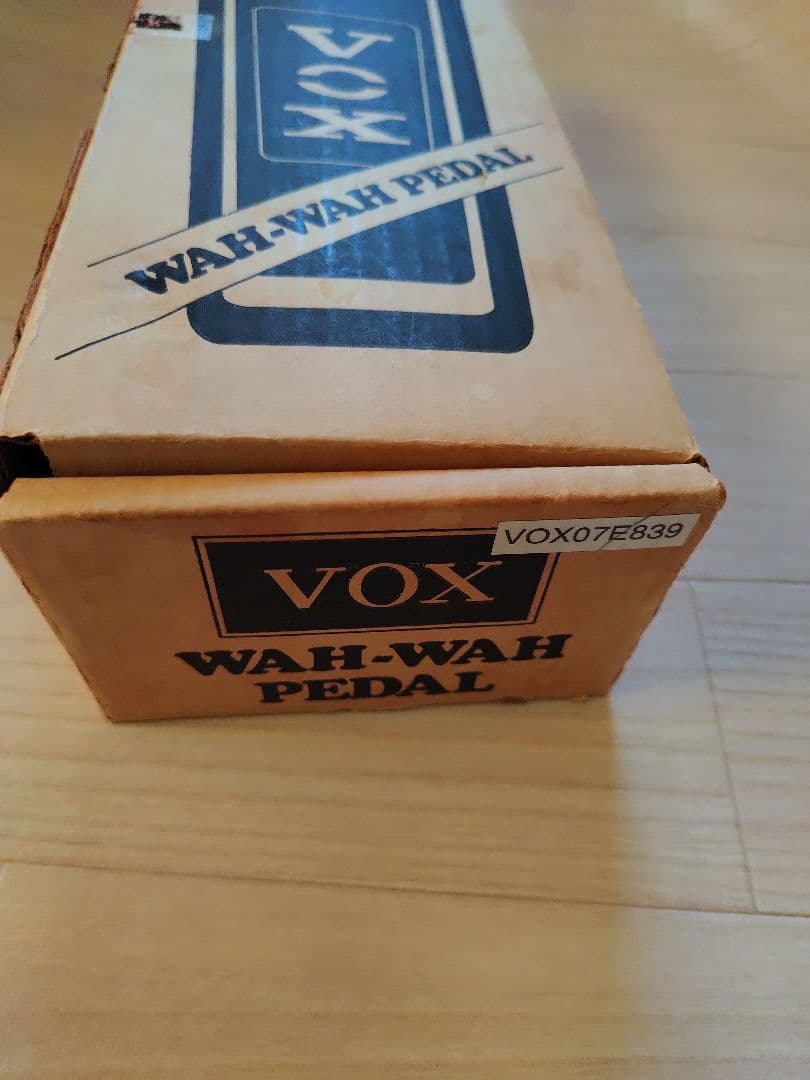 VOX Wah Wah Pedal V847 USA 箱・取説・袋付 動作確認済
